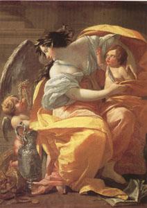 Simon Vouet Allegory of Wealth (mk05) oil painting picture